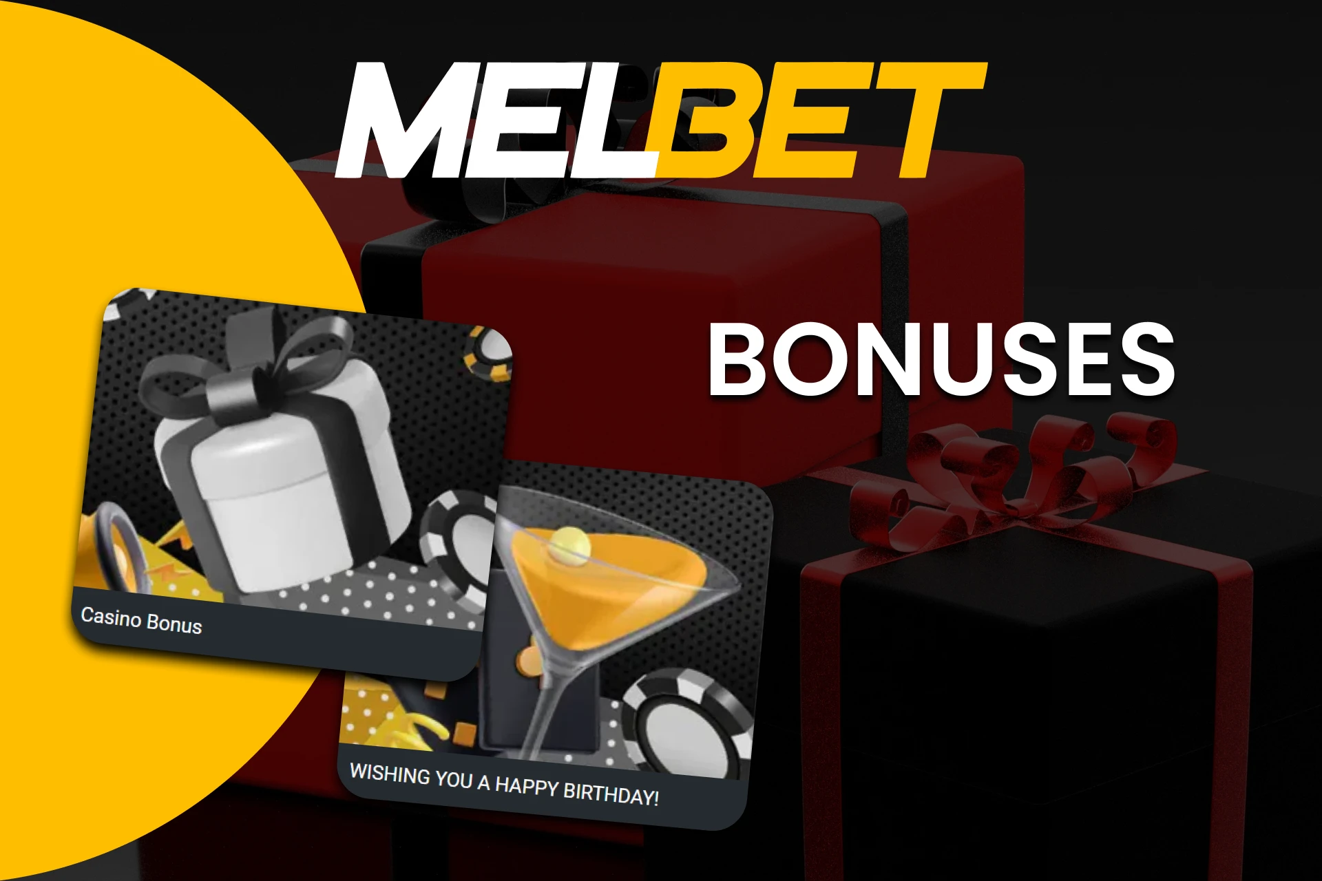 Melbet gives bonuses for games to all users.